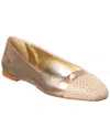 Sarah Flint Sacchetto Ballet Flat In Gold