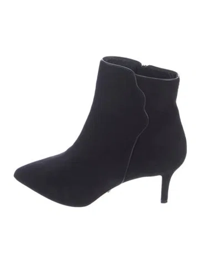 Pre-owned Sarah Flint Suede Boots In Blue
