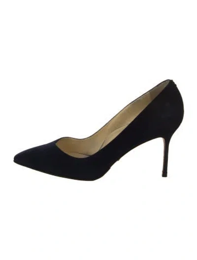 Pre-owned Sarah Flint Suede Pumps In Black