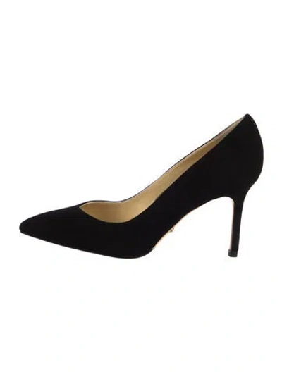 Pre-owned Sarah Flint Suede Pumps In Black