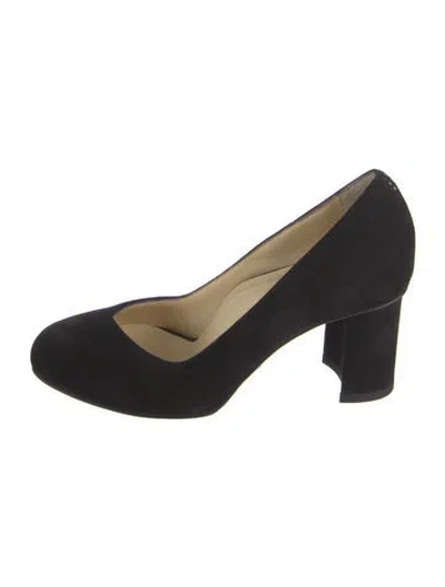 Pre-owned Sarah Flint Suede Pumps In Black