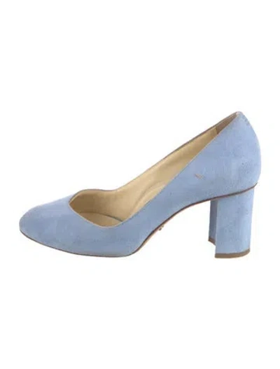 Pre-owned Sarah Flint Suede Pumps In Blue
