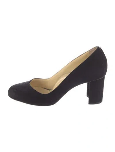 Pre-owned Sarah Flint Suede Pumps In Blue