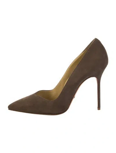 Pre-owned Sarah Flint Suede Pumps In Brown