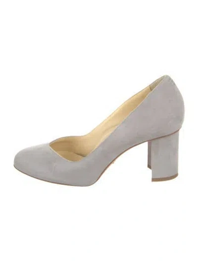 Pre-owned Sarah Flint Suede Pumps In Gray