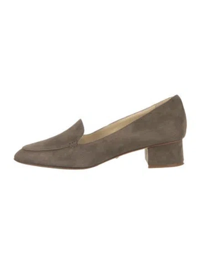 Pre-owned Sarah Flint Suede Pumps In Grey