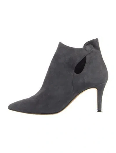 Pre-owned Sarah Flint Suede Pumps In Grey