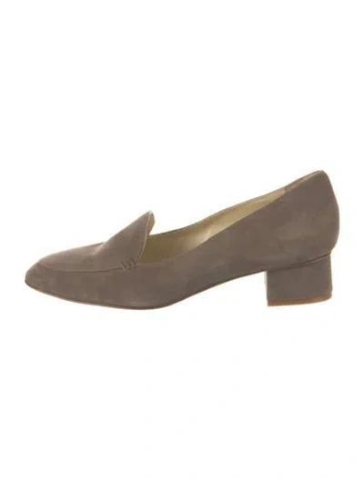 Pre-owned Sarah Flint Suede Pumps In Grey