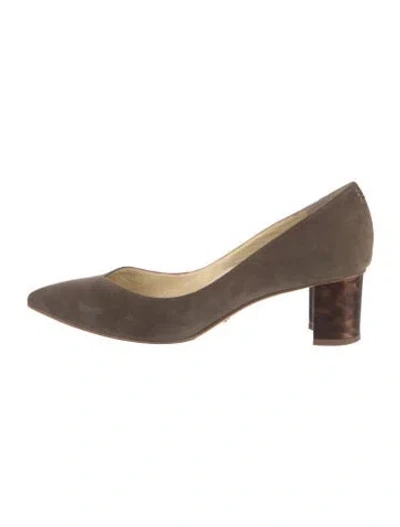 Pre-owned Sarah Flint Suede Pumps In Multi