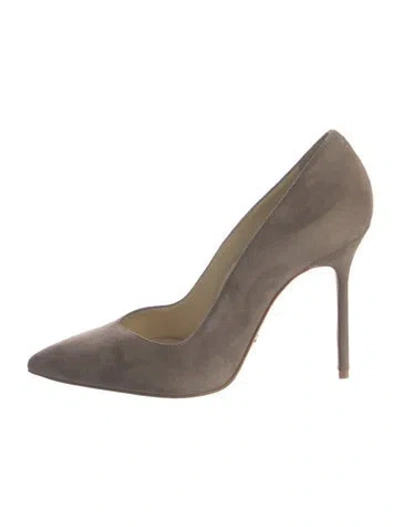 Pre-owned Sarah Flint Suede Pumps In Neutral