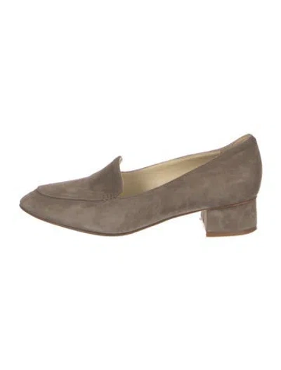 Pre-owned Sarah Flint Suede Pumps In Neutral
