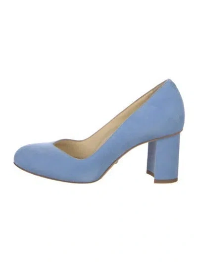 Pre-owned Sarah Flint Suede Pumps W/ Tags In Blue