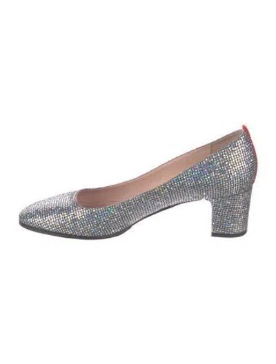 Pre-owned Sarah Jessica Parker Glitter Pumps
