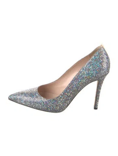 Pre-owned Sarah Jessica Parker Glitter Pumps