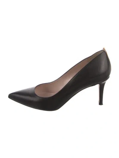 Pre-owned Sarah Jessica Parker Leather Pumps In Black