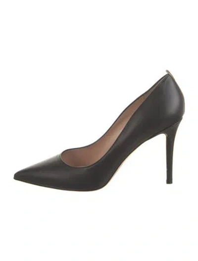 Pre-owned Sarah Jessica Parker Leather Pumps W/ Tags In Black