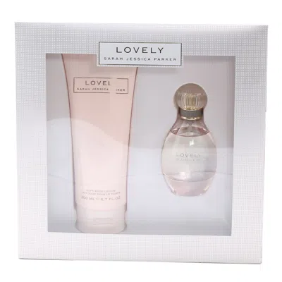 Sarah Jessica Parker Lovely By  Set 1.7 oz Edp Spray/6.7 oz Body Lotion