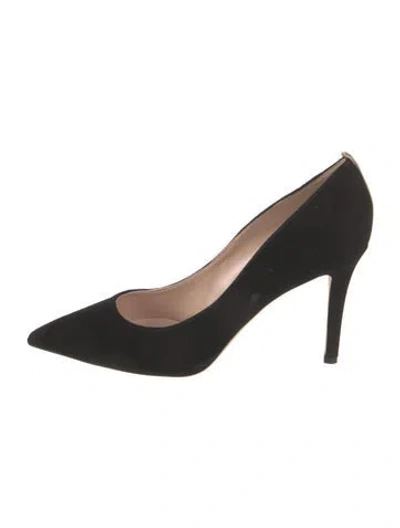 Pre-owned Sarah Jessica Parker Suede Pumps In Black