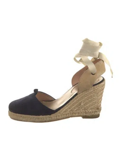 Pre-owned Sarah Jessica Parker Suede Pumps In Blue