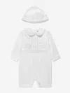 SARAH LOUISE BABY BOYS ROMPER AND HAT