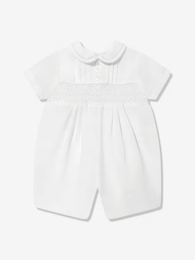 Sarah Louise Kids'  Baby Boys Smocked Romper