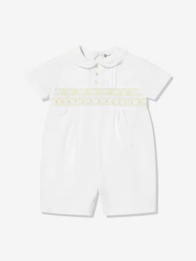 Sarah Louise Kids'  Baby Boys Smocked Romper