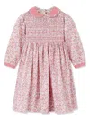 Sarah Louise Floral-print Dress In Pink
