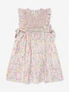 Sarah Louise Floral-print Dress In Multicoloured