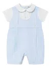 Sarah Louise Short-sleeve Collared Romper
