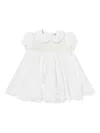 Sarah Louise Baby Girls Smocked Dress In White