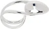 Sarah Madeleine Bru Silver À Cheval Ring In Sterling Silver