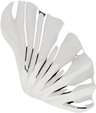 Sarah Madeleine Bru Silver 'la Coquille' Ear Cuff In Sterling Silver