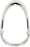 Sarah Madeleine Bru Silver 'la Vague' Ring In Sterling Silver