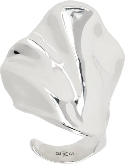 Sarah Madeleine Bru Silver Lathyrus Ring In Sterling Silver