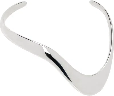 Sarah Madeleine Bru Silver Ulna Bracelet In Sterling Silver