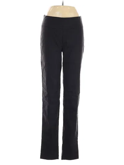 Pre-owned Sarah Pacini Active Pants In Black