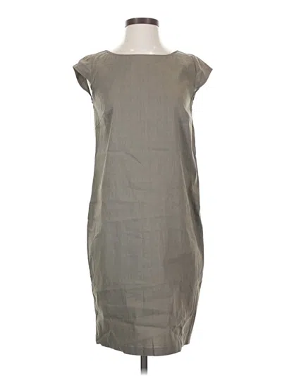 Pre-owned Sarah Pacini Casual Dress In Gray