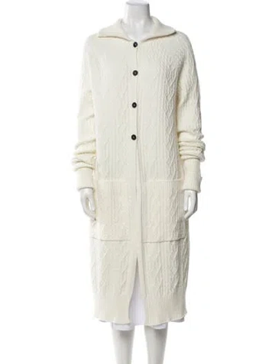 Pre-owned Sarah Pacini Sweater W/ Tags In Neutral