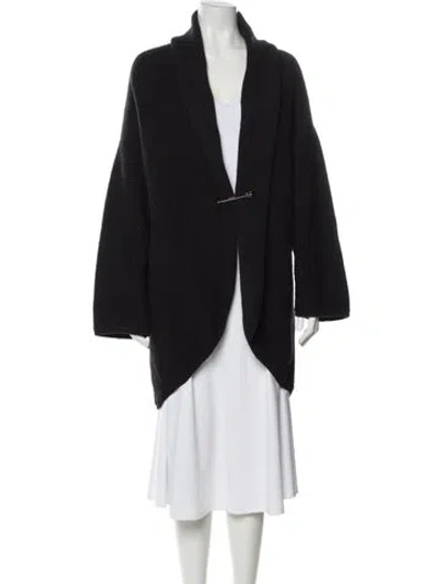 Pre-owned Sarah Pacini V-neck Sweater In Blue