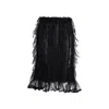 Sarah Regensburger Women's Black Goddess Skirt In Black