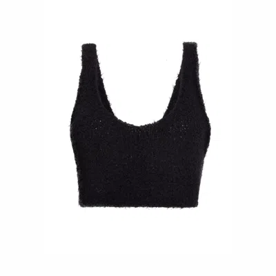 Sarah Regensburger Women's Black The Warrior Top