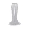 Sarah Regensburger Women's Goddess Flared Pant White In White