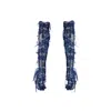 Sarah Regensburger Women's Goddess Summer Gloves Denim Blue In Blue