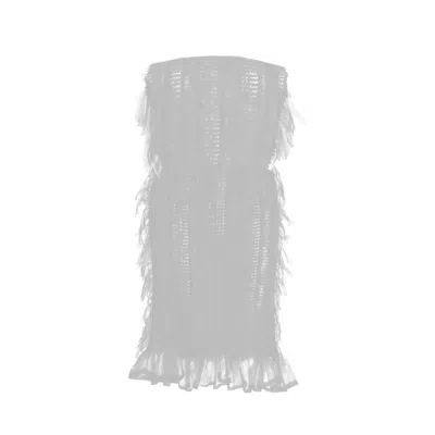 Sarah Regensburger Women's Goddess Tube Dress White