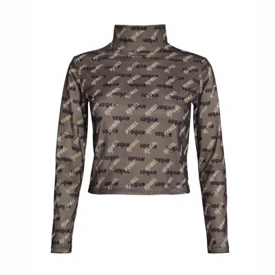 Sarah Regensburger Women's Neutrals / Black Vegan Rebel Longsleeve