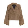Sarah Regensburger Women's Neutrals / Brown Bamboo Jacket In Brown