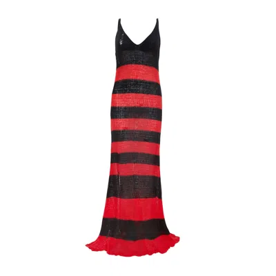 Sarah Regensburger Women's Red / Black Blood Moon Dress In Red/black