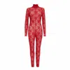 Sarah Regensburger Women's Red Fire Catsuit In Red