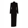 Sarah Regensburger Women's The Flame Dress - Black In Black