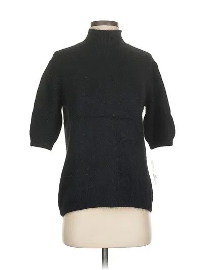 Pre-owned Sarah Spencer Turtleneck Sweater In Black